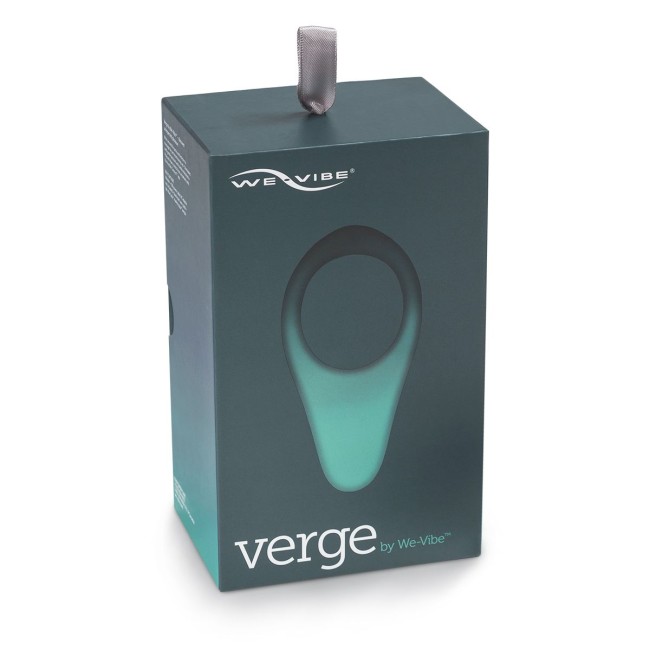 Чёрное эрекционное виброкольцо We-vibe Verge Чёрное эрекционное виброкольцо We-vibe Verge
