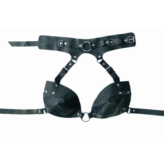 Изумрудная сбруя с ошейником Изумрудная сбруя с ошейником