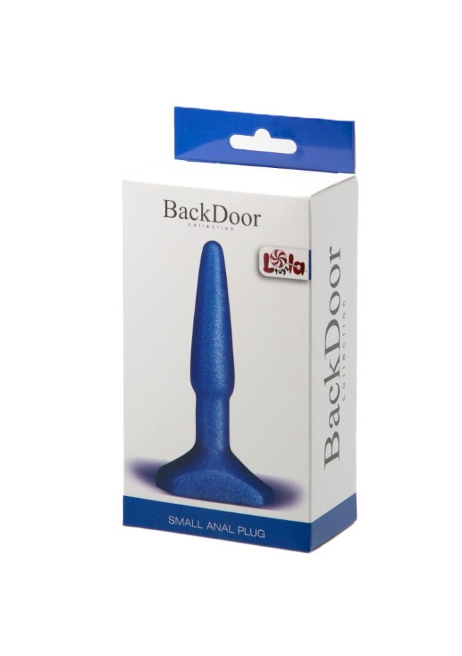 Синий анальный стимулятор Small Anal Plug - 12 см. Синий анальный стимулятор Small Anal Plug - 12 см.