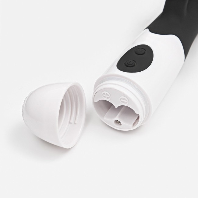 Черный вибратор-кролик WOW + 3 лубриканта в подарок Черный вибратор-кролик WOW + 3 лубриканта в подарок