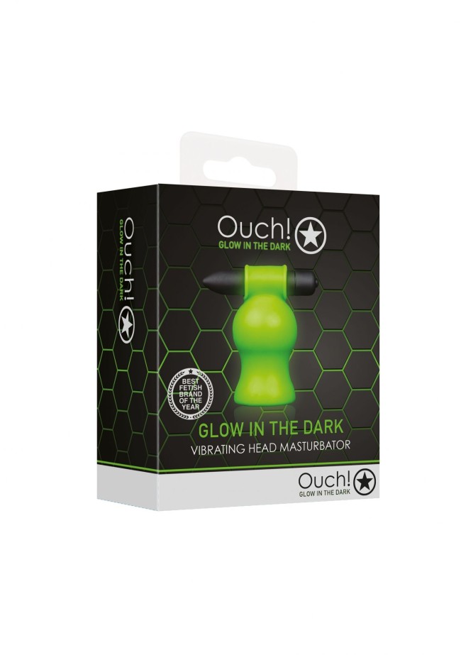 Люминесцентный мастурбатор с вибропулей сверху Люминесцентный мастурбатор с вибропулей сверху