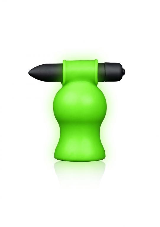 Люминесцентный мастурбатор с вибропулей сверху Люминесцентный мастурбатор с вибропулей сверху