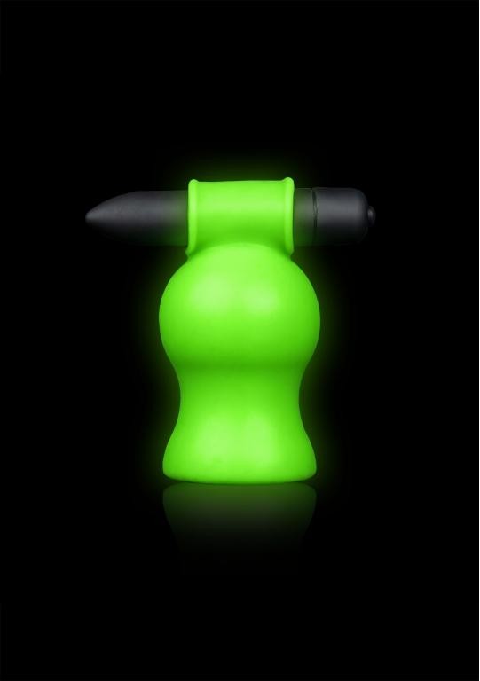Люминесцентный мастурбатор с вибропулей сверху Люминесцентный мастурбатор с вибропулей сверху