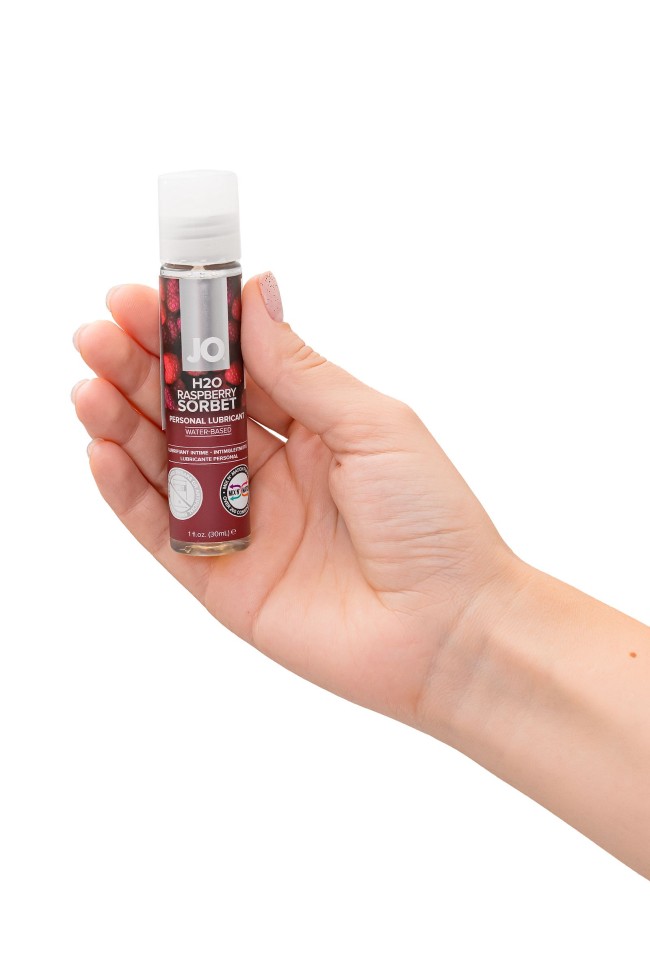 Смазка с ароматом малинового щербета JO Flavored Raspberry Sorbet - 30 мл. Смазка с ароматом малинового щербета JO Flavored Raspberry Sorbet - 30 мл.