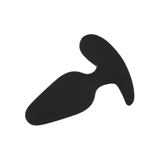 Черная анальная вибропробка с управлением через приложение - 10,3 см. Черная анальная вибропробка с управлением через приложение - 10,3 см.