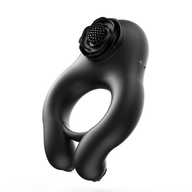 Черное эрекционное кольцо Abe с пультом ДУ Черное эрекционное кольцо Abe с пультом ДУ