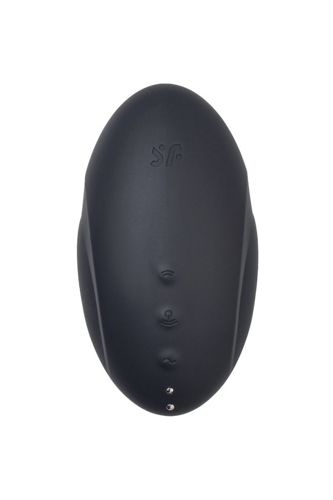 Черный вакуум-волновой стимулятор с вибрацией Vulva Lover 3 Черный вакуум-волновой стимулятор с вибрацией Vulva Lover 3