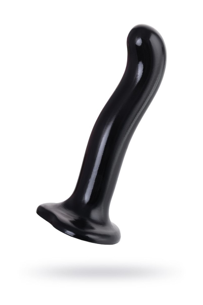 Черный стимулятор для пар P G-Spot Dildo Size M - 18 см. Черный стимулятор для пар P G-Spot Dildo Size M - 18 см.