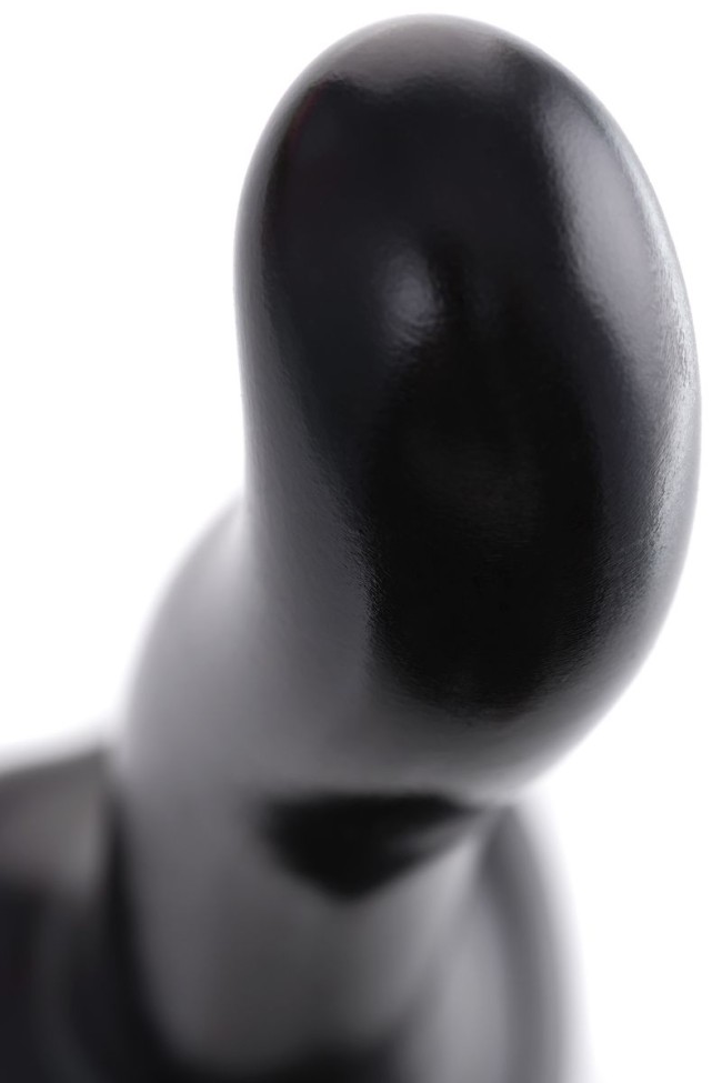 Черный стимулятор для пар P G-Spot Dildo Size M - 18 см. Черный стимулятор для пар P G-Spot Dildo Size M - 18 см.