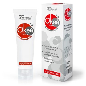 Гель-лубрикант с хлоргексидином  Окей плюс  - 50 гр.