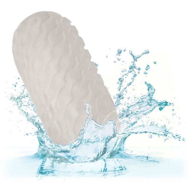 Двусторонний мастурбатор с серым стимулирующим шариком Reversible Squishy Ball Stroker Двусторонний мастурбатор с серым стимулирующим шариком Reversible Squishy Ball Stroker