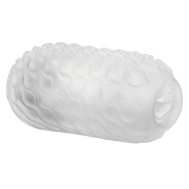 Двусторонний мастурбатор с серым стимулирующим шариком Reversible Squishy Ball Stroker Двусторонний мастурбатор с серым стимулирующим шариком Reversible Squishy Ball Stroker