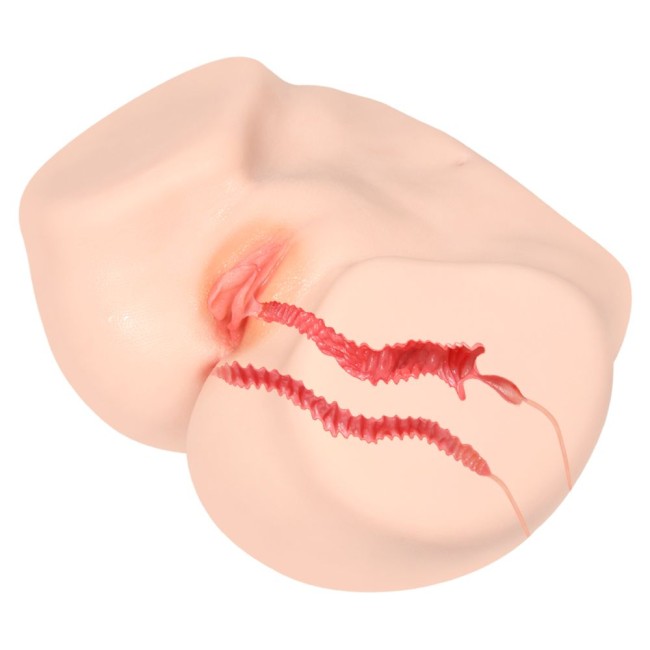 Мастурбатор-полуторс с двойным слоем материала Vanilla Onahole Real Vagina Мастурбатор-полуторс с двойным слоем материала Vanilla Onahole Real Vagina