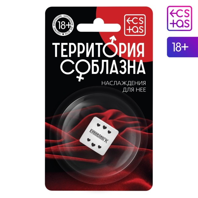 Неоновый кубик «Территория соблазна. Наслаждение для неё» Неоновый кубик «Территория соблазна. Наслаждение для неё»