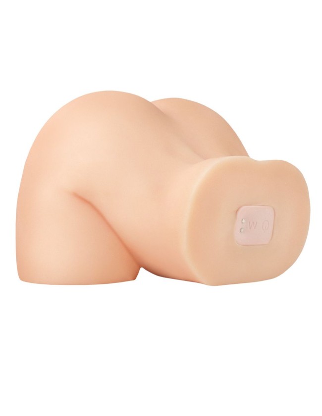 Телесный мастурбатор-полуторс с вибрацией Shake That Ass Телесный мастурбатор-полуторс с вибрацией Shake That Ass