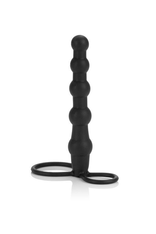 Насадка на пенис для двойного проникновения Silicone Beaded Double Rider - 14 см. Насадка на пенис для двойного проникновения Silicone Beaded Double Rider - 14 см.