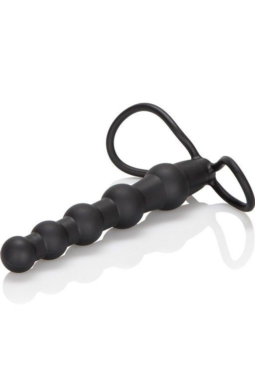 Насадка на пенис для двойного проникновения Silicone Beaded Double Rider - 14 см. Насадка на пенис для двойного проникновения Silicone Beaded Double Rider - 14 см.