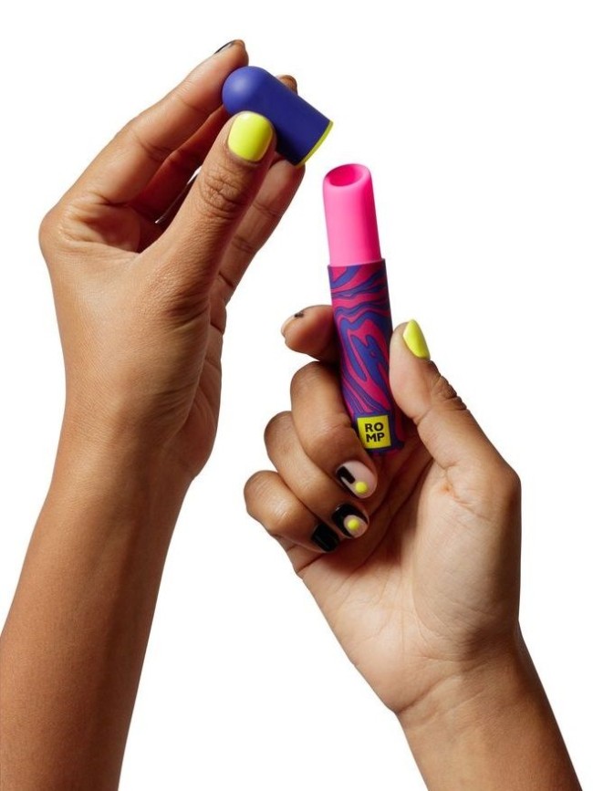 Яркий клиторальный вибратор Romp Lipstick Яркий клиторальный вибратор Romp Lipstick