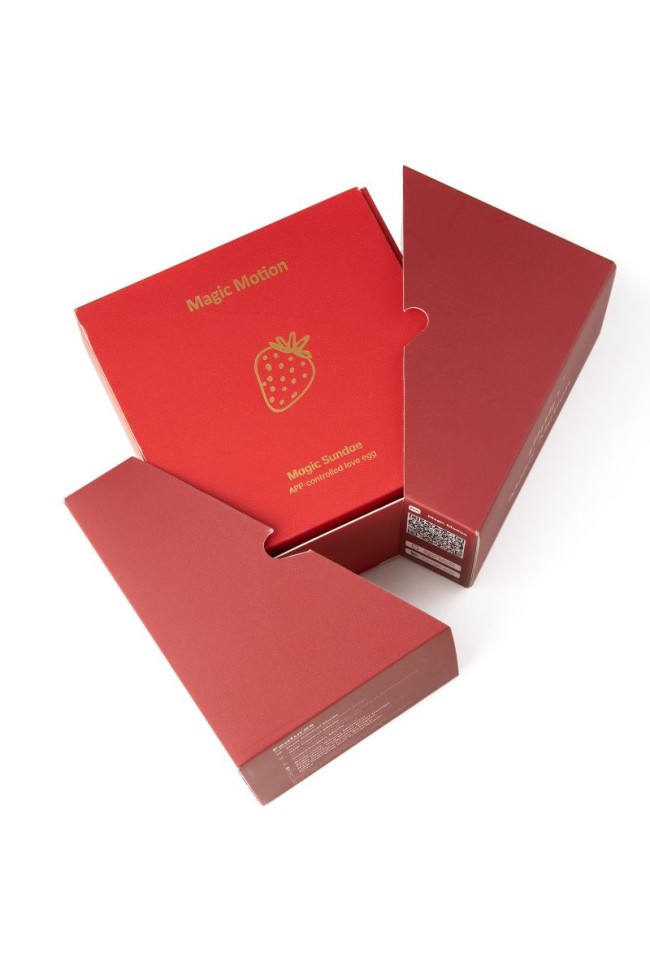 Красное виброяйцо Magic Motion Sundae Красное виброяйцо Magic Motion Sundae