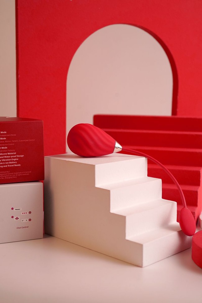 Красное виброяйцо Magic Motion Sundae Красное виброяйцо Magic Motion Sundae