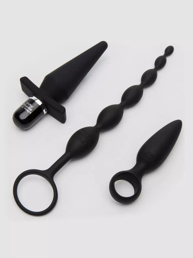 Черный набор для анальных игр Take it Slow Черный набор для анальных игр Take it Slow