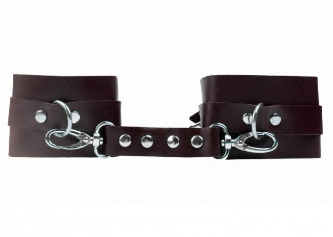 Бордовые широкие наножники с ремешками Бордовые широкие наножники с ремешками