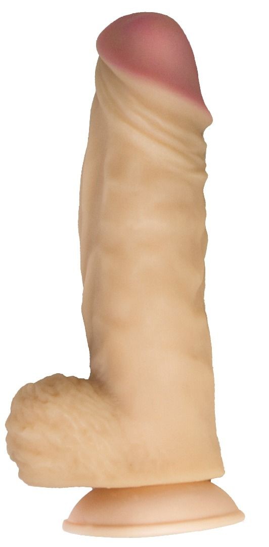 Гигантский фаллоимитатор на присоске в комплекте с трусиками - 26 см. Гигантский фаллоимитатор на присоске в комплекте с трусиками - 26 см.