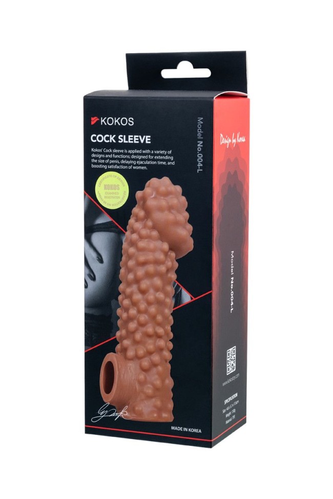 Насадка на фаллос с бугорками Cock Sleeve 004 Size L - 17,6 см. Насадка на фаллос с бугорками Cock Sleeve 004 Size L - 17,6 см.