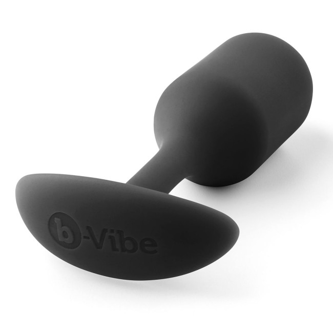 Чёрная пробка для ношения B-vibe Snug Plug 2 - 11,4 см. Чёрная пробка для ношения B-vibe Snug Plug 2 - 11,4 см.