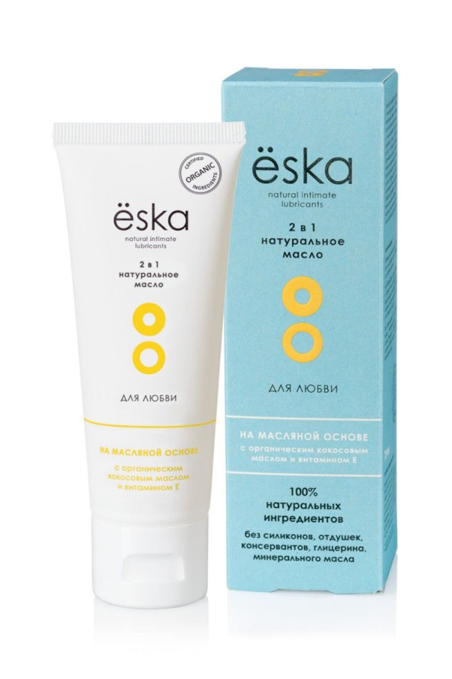 Массажное масло и лубрикант на масляной основе Ёska - 75 мл. Массажное масло и лубрикант на масляной основе Ёska - 75 мл.