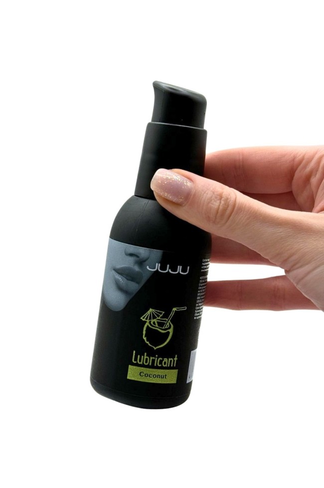Съедобный лубрикант JUJU Coconut с ароматом кокоса - 100 мл. Съедобный лубрикант JUJU Coconut с ароматом кокоса - 100 мл.