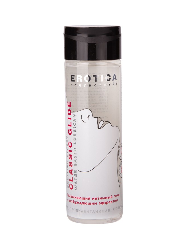 Интимный гель на водной основе Classic Glide Exciting Effect с возбуждающим эффектом - 200 мл. Интимный гель на водной основе Classic Glide Exciting Effect с возбуждающим эффектом - 200 мл.