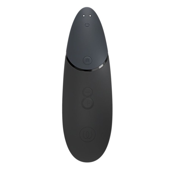 Черный бесконтактный клиторальный стимулятор Womanizer Next