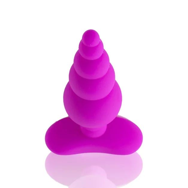 Лиловая анальная пробка Unicorn Playful - 10 см. Лиловая анальная пробка Unicorn Playful - 10 см.