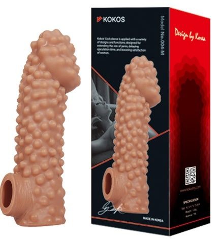 Насадка на фаллос с бугорками Cock Sleeve 004 Size M - 15,6 см. Насадка на фаллос с бугорками Cock Sleeve 004 Size M - 15,6 см.