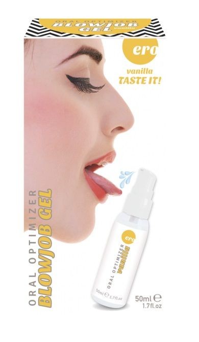 Увлажняющий гель для орального секса с ароматом ванили - 50 мл. Увлажняющий гель для орального секса с ароматом ванили - 50 мл.