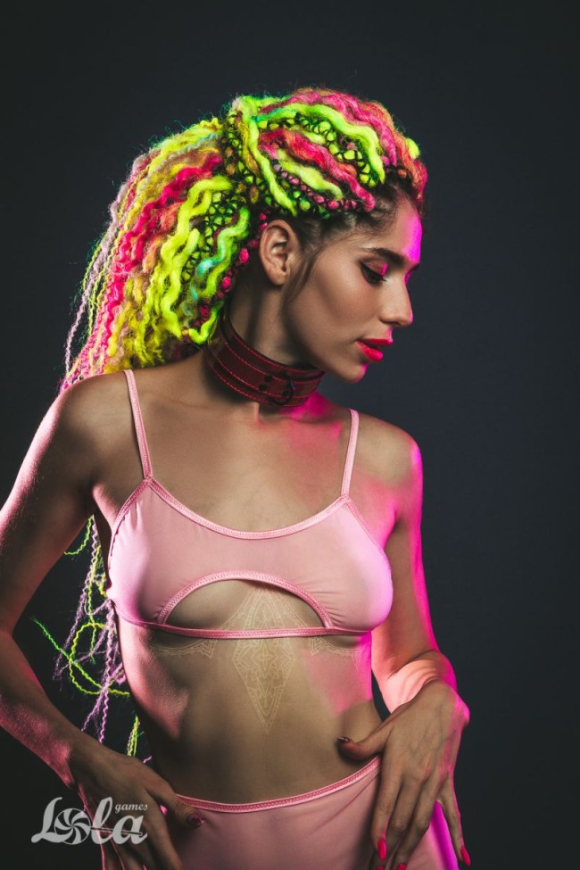 Бордовый ошейник Eccentric Бордовый ошейник Eccentric