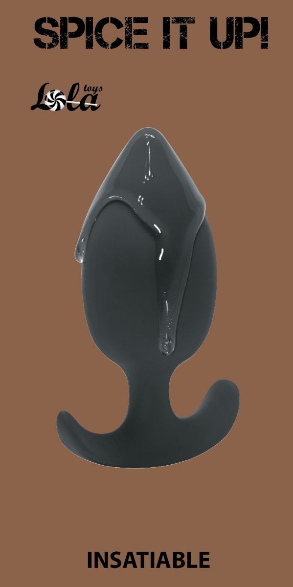 Серая анальная пробка Insatiable - 10,5 см. Серая анальная пробка Insatiable - 10,5 см.