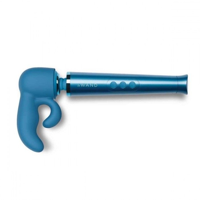 Синяя насадка Dual для вибратора Le Wand Petite Синяя насадка Dual для вибратора Le Wand Petite