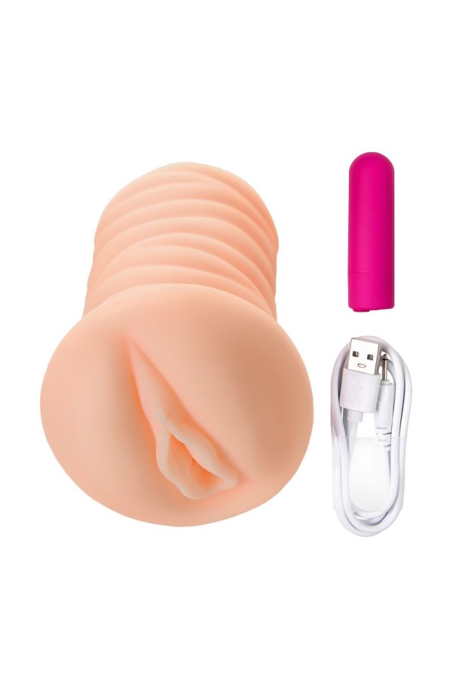 Мастурбатор-вагина Nymph с вибрацией Мастурбатор-вагина Nymph с вибрацией