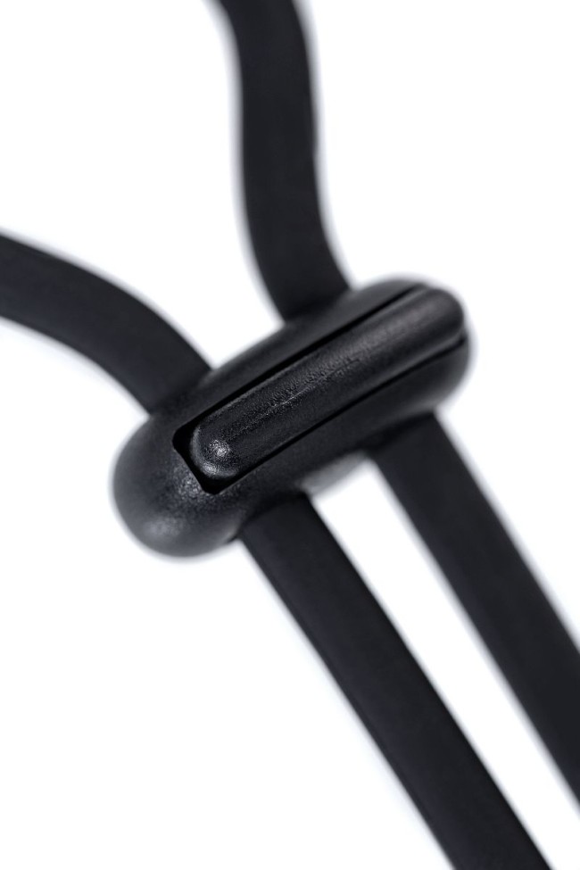 Черное эрекционное лассо на пенис Jat Черное эрекционное лассо на пенис Jat