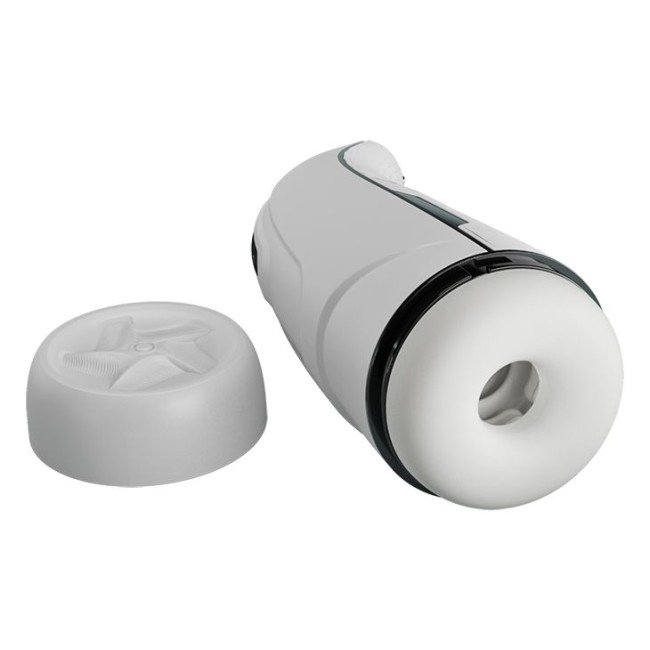 Вибромастурбатор Marissa с функцией нагрева и подвижным язычком Вибромастурбатор Marissa с функцией нагрева и подвижным язычком