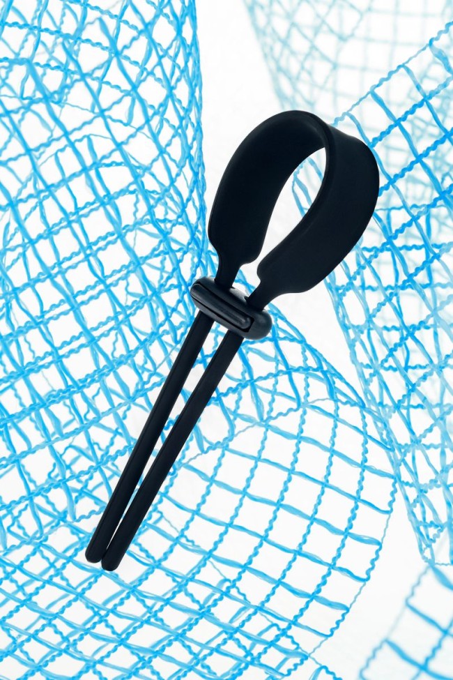 Черное эрекционное лассо на пенис Keb Черное эрекционное лассо на пенис Keb