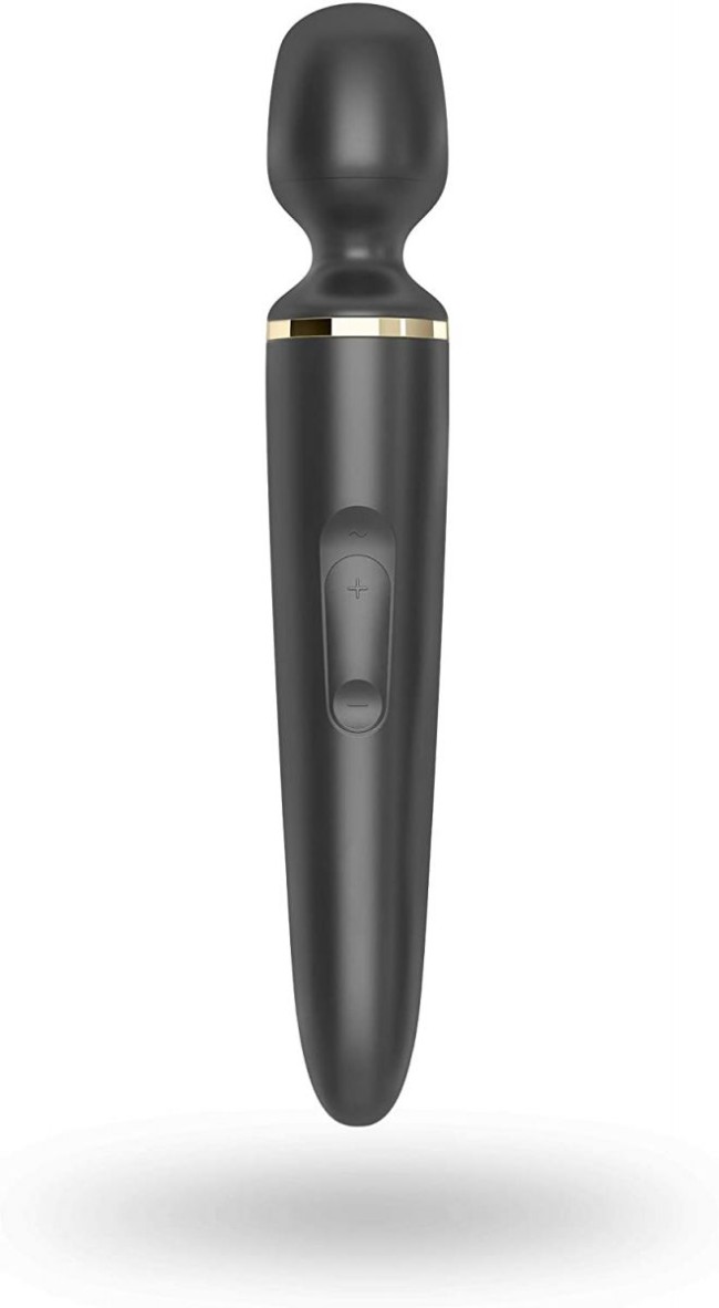 Черный вибратор Satisfyer Wand-er Woman Черный вибратор Satisfyer Wand-er Woman