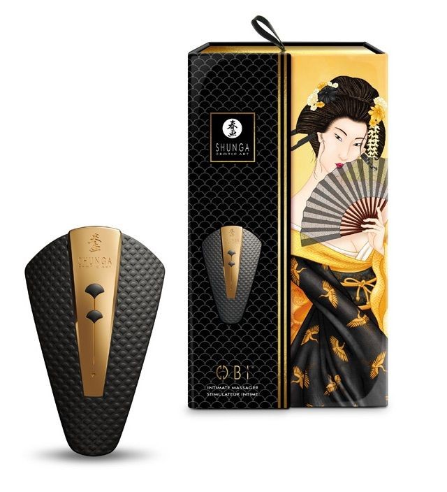 Черный клиторальный вибростимулятор OBI Черный клиторальный вибростимулятор OBI
