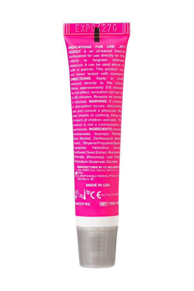 Возбуждающая сыворотка мощного действия JO Volt 12V - 10 мл. Возбуждающая сыворотка мощного действия JO Volt 12V - 10 мл.