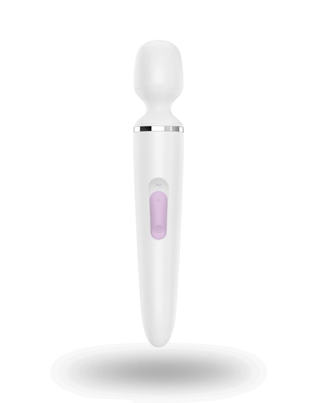 Белый вибратор Satisfyer Wand-er Woman Белый вибратор Satisfyer Wand-er Woman