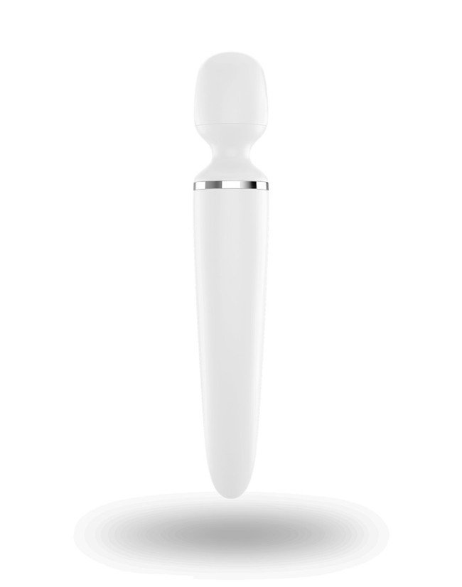 Белый вибратор Satisfyer Wand-er Woman Белый вибратор Satisfyer Wand-er Woman