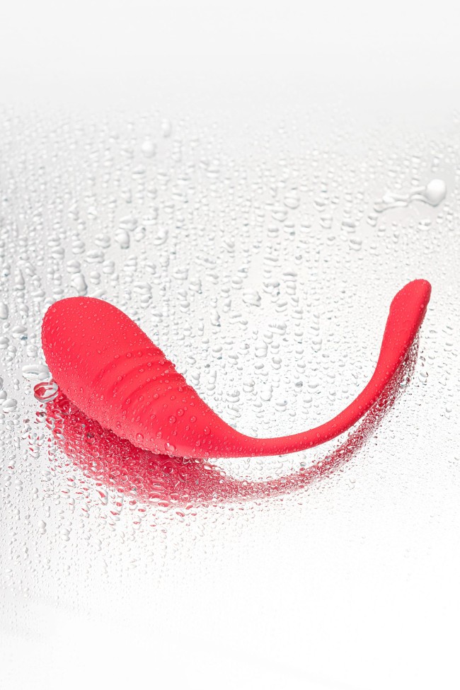 Красное силиконовое виброяйцо Vulse Красное силиконовое виброяйцо Vulse