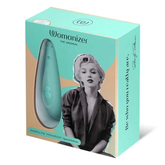Мятный бесконтактный клиторальный стимулятор Womanizer Marilyn Monroe Special Edition Мятный бесконтактный клиторальный стимулятор Womanizer Marilyn Monroe Special Edition